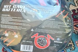 Cavi Avviamento Batteria Auto Gorillas - 3 Metri