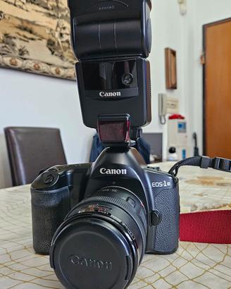 Canon eos 1 n con flah Canon 540 EZ e zoom Canon 3