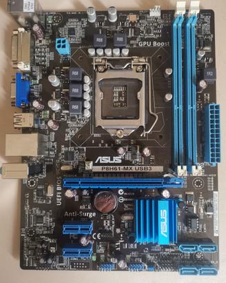 Scheda madre ASUS P8H61-MX USB3 nuova con scatola