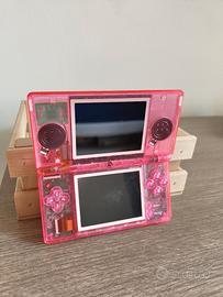 Nintendo DS lite Rosa trasparente+ Mario Kart ds 