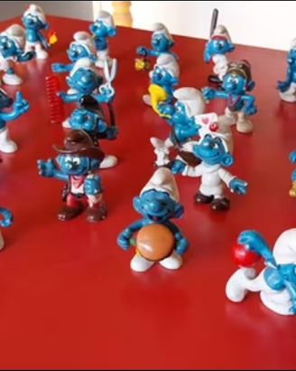 puffi vintage - collezione da 35
