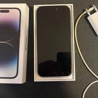 Iphone 14 pro 128 gb Nero con accessori