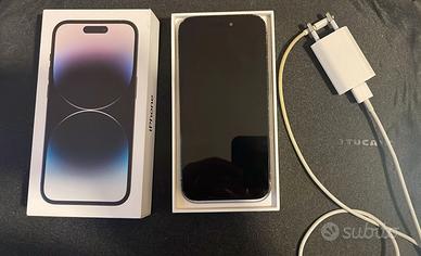 Iphone 14 pro 128 gb Nero con accessori