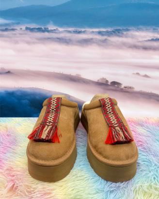 Pantofole invernali UGG Tazzle(Marrone Castagna39）