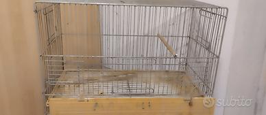 Gabbia da 45 cm e gabbia a castello