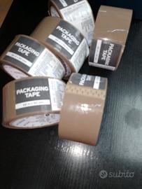 6 rotoli Scotch avana MT 66 altezza cm 5 