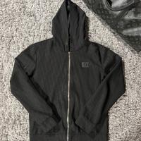Felpa con zip nera Dior