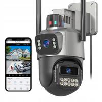 Telecamera IP CAM WI-FI Doppio Obbiettivo