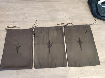 Tre buste portascarpe Cesare Paciotti 