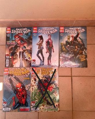 Amazing Spiderman fumetti #1/#2/#3/#4