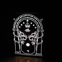 Moria luminoso Le porte di Durin LOTR nani hobbit