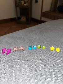 set 5 orecchini bimba