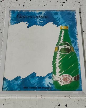 Perrier Acqua specchio pubblicitario 