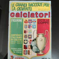 PANINI ALBUM CALCIATORI 1970-71 COMPLETO