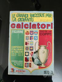 PANINI ALBUM CALCIATORI 1970-71 COMPLETO