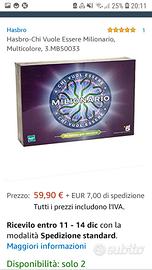 Triviale Pursuite Chi vuol Essere Milionario 