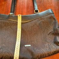 Etro borsa a spalla tessuto tipo pizzo