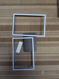 Plafoniera LED Moderna Nera + Telecomando e Driver