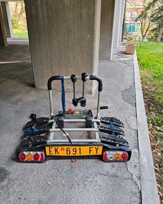 Porta bici gancio traino 3 posti 