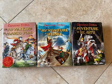 Le avventure di Artù, Ulisse,M.Polo di G. Stilton