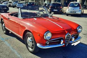 ALFA ROMEO GIULIETTA SPIDER 1961 VALUTO PERMUTE