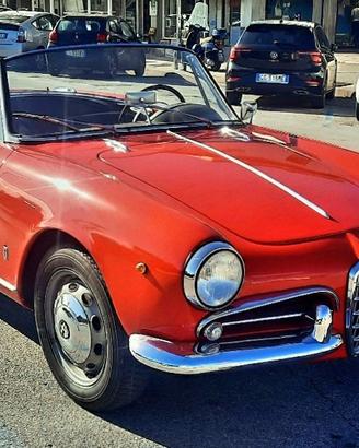ALFA ROMEO GIULIETTA SPIDER 1961 VALUTO PERMUTE