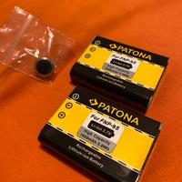 Patona 2x batteria per Fujifilm