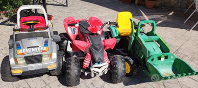 Peg Perego elettriche jeep e quad 