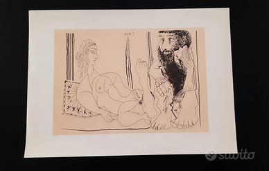 Pablo Picasso - 3 stampe erotiche fotolitografiche