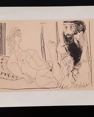 Pablo Picasso - 3 stampe erotiche fotolitografiche