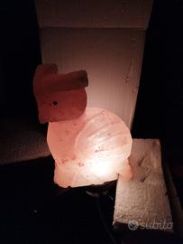 lampada di sale -Gufo