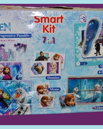 Disney Frozen 7 in 1 Giochi Smart Kit