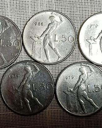 50 Lire 1978 (RARISSIMA) - 1979 - 1988
