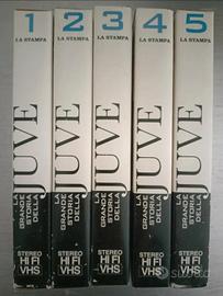 5 VHS "La grande storia della Juve" - La Stampa