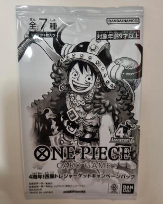 Pack sealed 4th Anniversary One Piece 