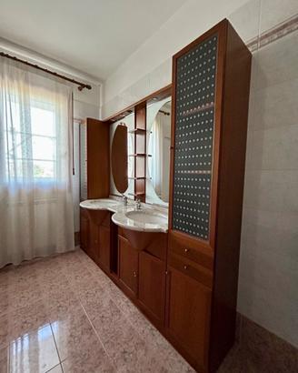 Mobile bagno con doppio lavabo