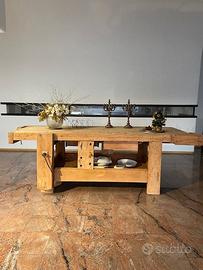 Banco da falegname restaurato