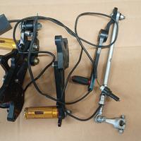 Pedane Racing r6 + cambio elettronico Peppo Russo