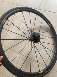 Coppia cerchi Mavic carbon