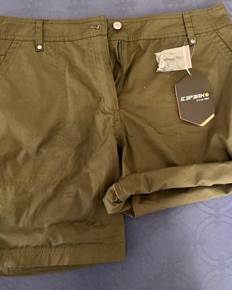 Shorts Icepeak verde militare tg 44