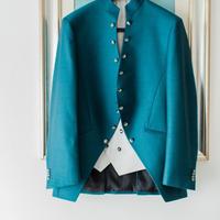 🤵 Abito da sposo sartoriale - verde petrolio