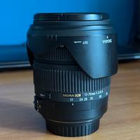 Sigma Dc 17-70 f2.8-4 hsm macro