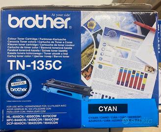 BROTHER TN-135C CIANO ORIGINALE PER HL4040/4050/40