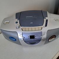 lettore portatile CD e cassette GRUNDIG