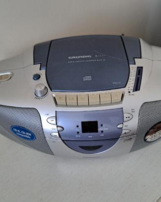 lettore portatile CD e cassette GRUNDIG