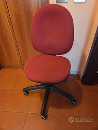 Sedia Poltrona Ufficio con rotelle Ikea