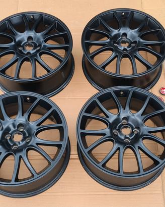 Cerchi Abarth Tributo nero opaco 17"