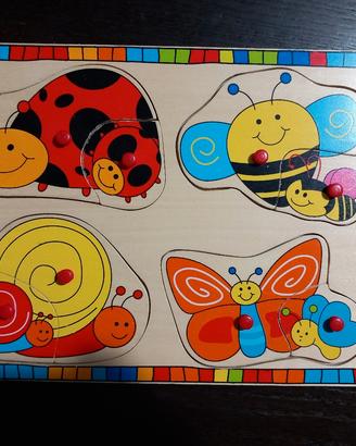 puzzle in legno per bimbi