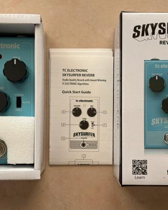 Pedale Skysurfer Reverb TC ELECTRONICS chitarra