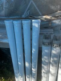 Tubi stufa a pelett n 4 da 80 + finali del 100